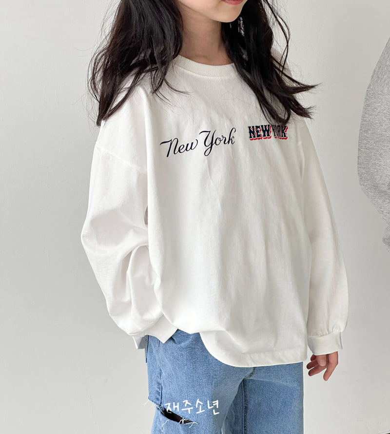 Witty Boy - Korean Children Fashion - #prettylittlegirls - New York Tee - 5