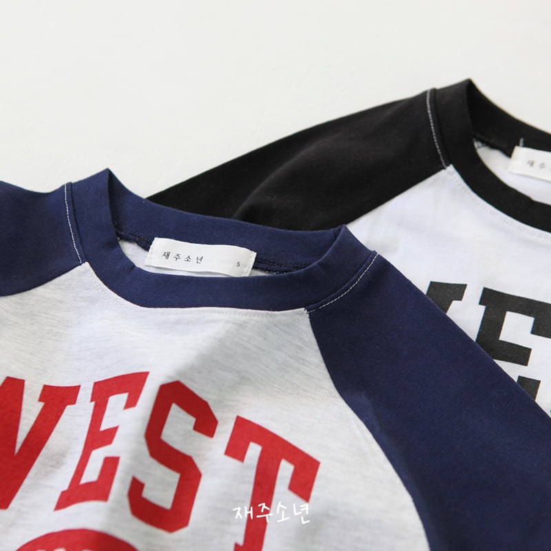 Witty Boy - Korean Children Fashion - #prettylittlegirls - West Raglan Tee - 11