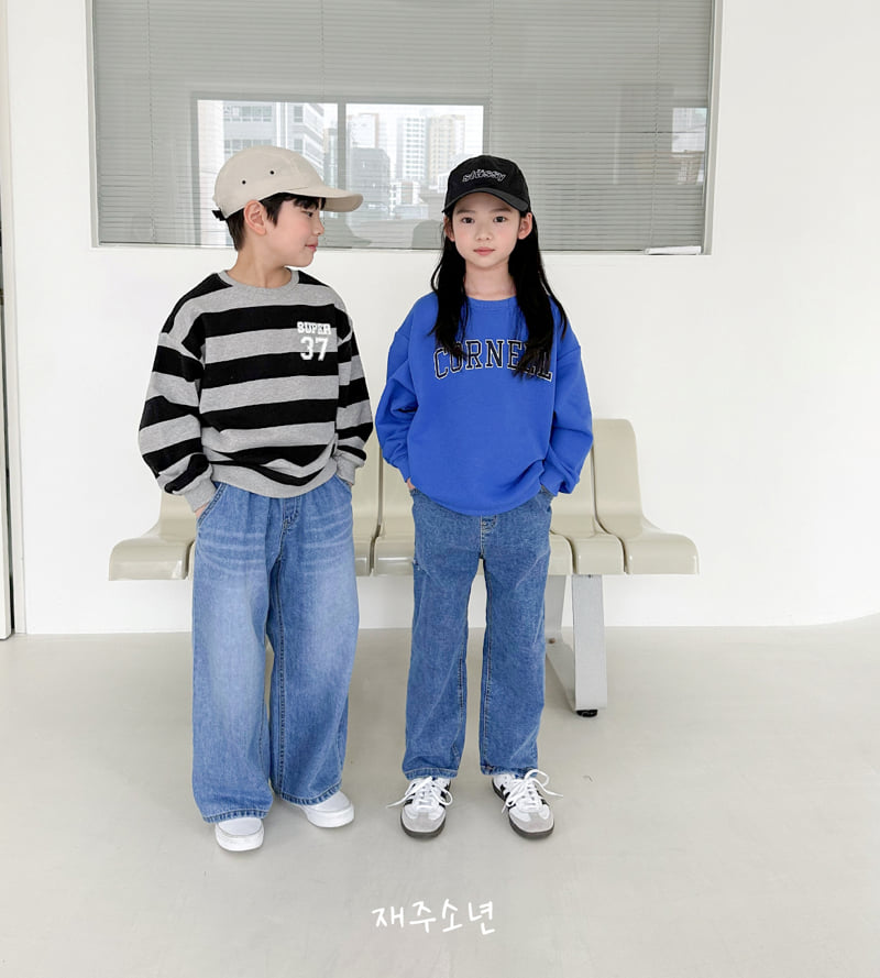 Witty Boy - Korean Children Fashion - #prettylittlegirls - Block ST Tee - 10