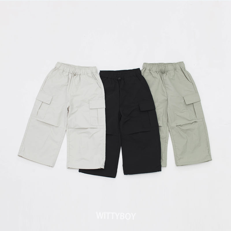 Witty Boy - Korean Children Fashion - #stylishchildhood - Beginning Cargo Pants - 3