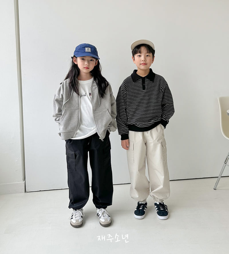 Witty Boy - Korean Children Fashion - #todddlerfashion - Mono Cargo Pants - 3