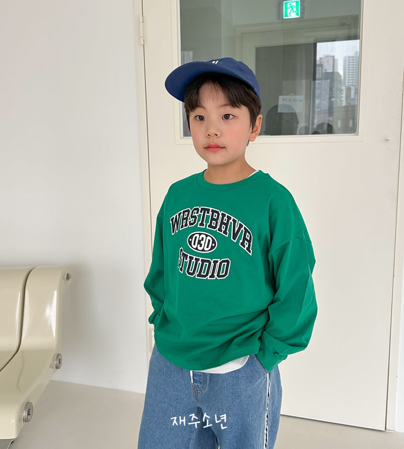 Witty Boy - Korean Children Fashion - #todddlerfashion - Teen Denim Pants - 2