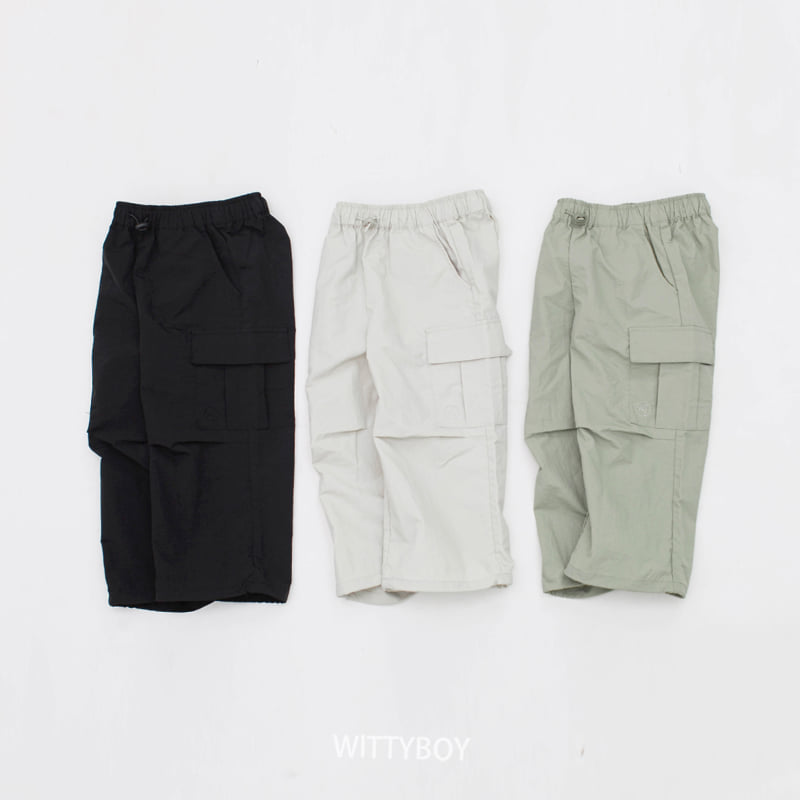 Witty Boy - Korean Children Fashion - #toddlerclothing - Beginning Cargo Pants - 2