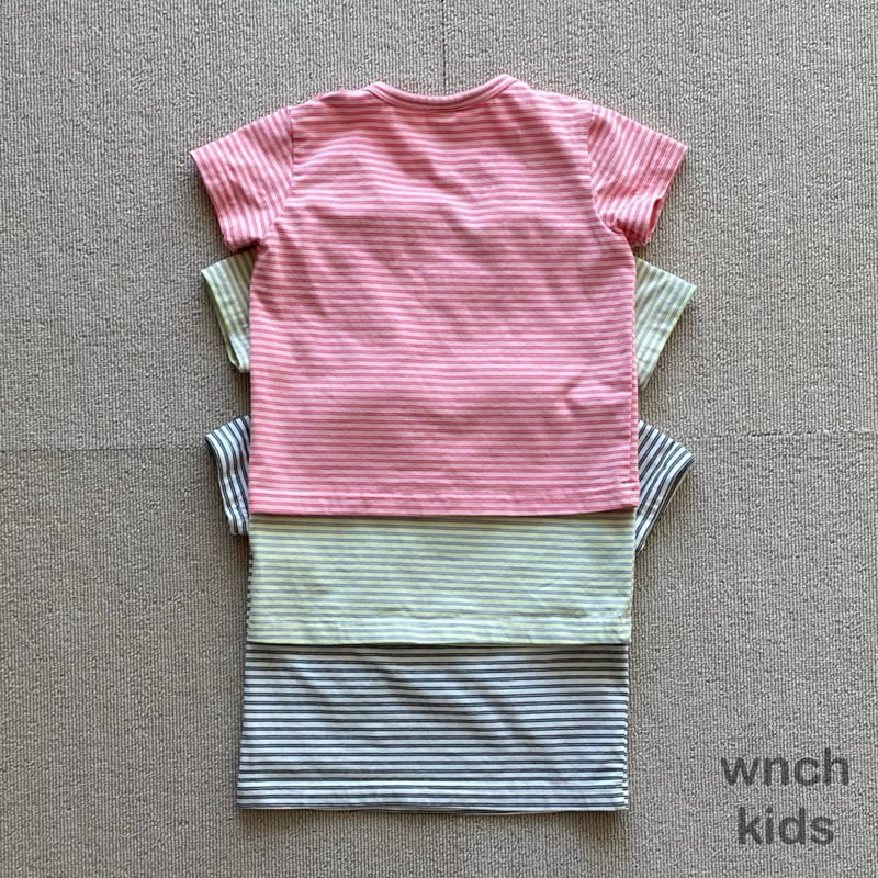 Wnch Kids - Korean Children Fashion - #Kfashion4kids - Mochi Stripe Tee - 3