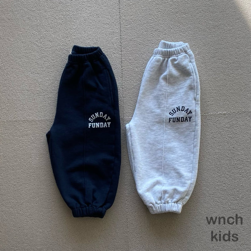 Wnch Kids - Korean Children Fashion - #childofig - Sunday Jogger Pants