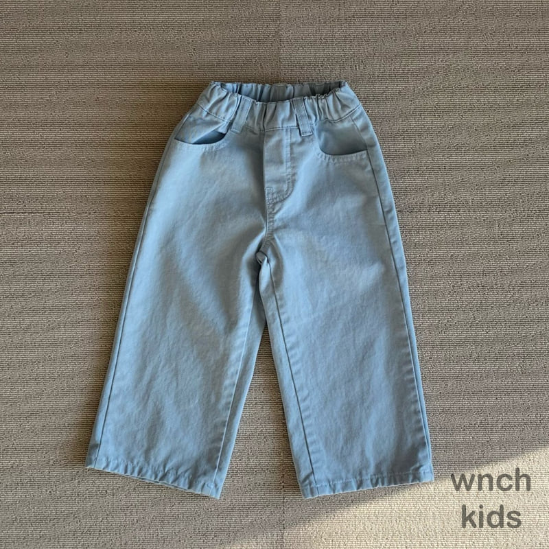 Wnch Kids - Korean Children Fashion - #childrensboutique - Color Denim Pants - 6