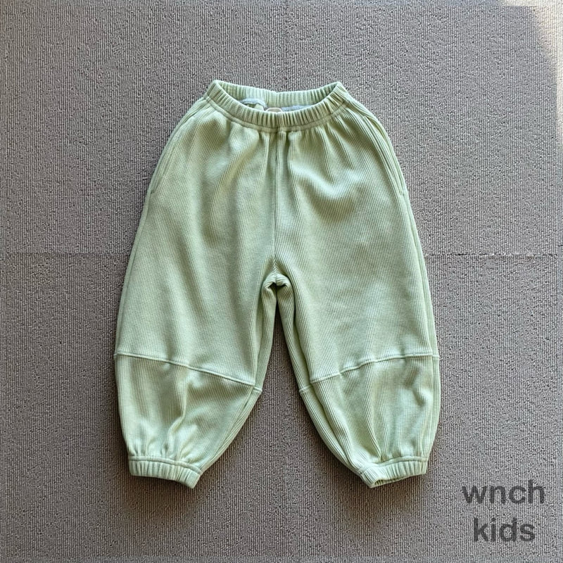 Wnch Kids - Korean Children Fashion - #designkidswear - Waffle Jogger Pants - 8