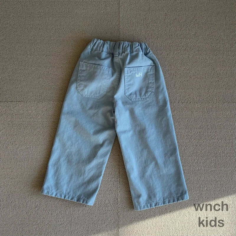 Wnch Kids - Korean Children Fashion - #designkidswear - Color Denim Pants - 7