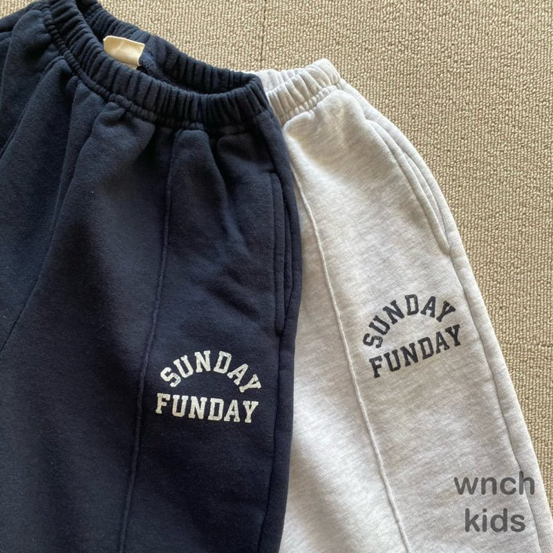 Wnch Kids - Korean Children Fashion - #childrensboutique - Sunday Jogger Pants - 4