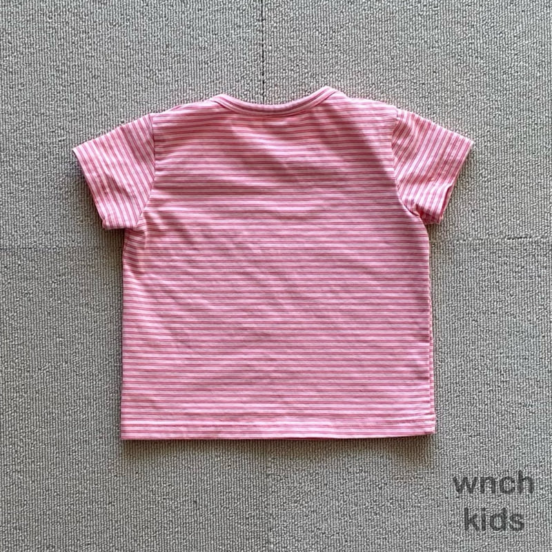 Wnch Kids - Korean Children Fashion - #discoveringself - Mochi Stripe Tee - 12