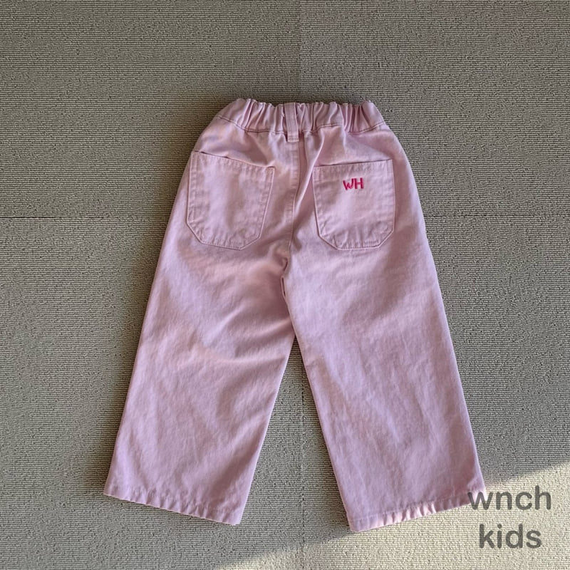 Wnch Kids - Korean Children Fashion - #fashionkids - Color Denim Pants - 9