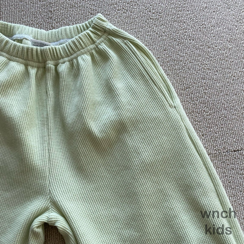 Wnch Kids - Korean Children Fashion - #kidsshorts - Waffle Jogger Pants - 11