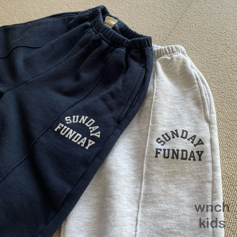 Wnch Kids - Korean Children Fashion - #kidsshorts - Sunday Jogger Pants - 7