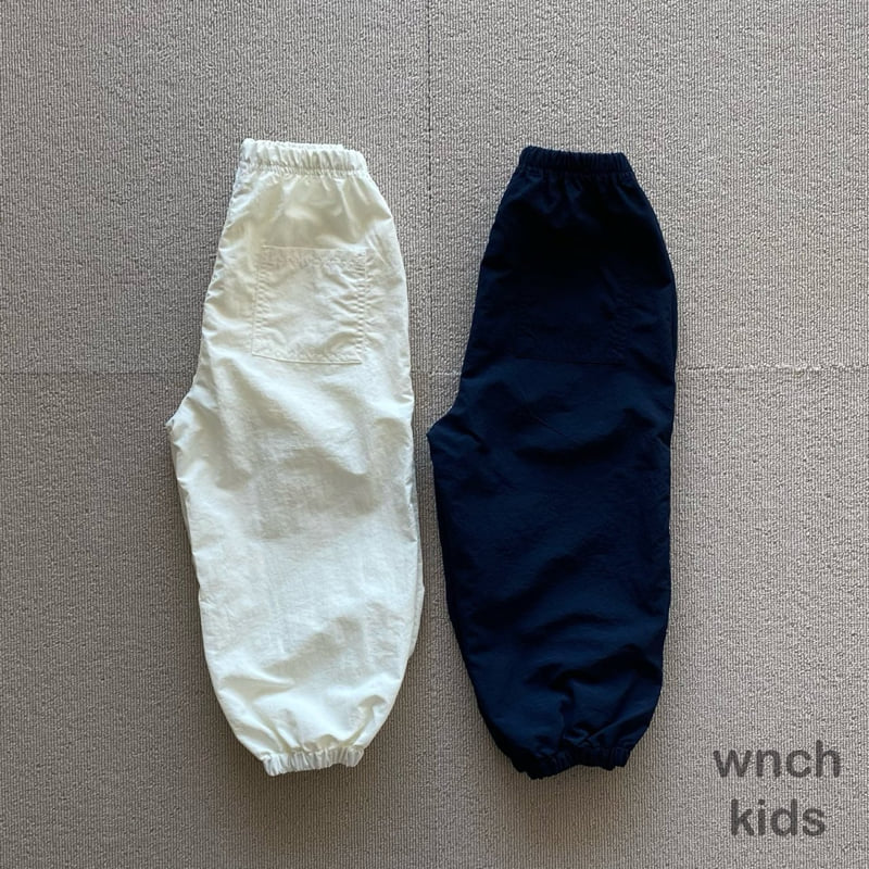 Wnch Kids - Korean Children Fashion - #kidsshorts - Rustling Jogger Pants - 3