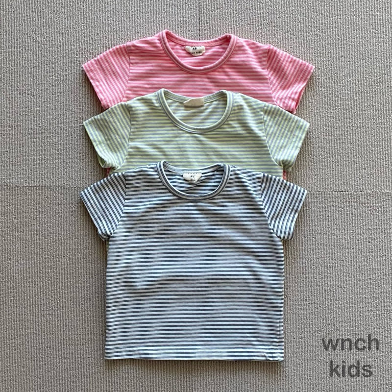 Wnch Kids - Korean Children Fashion - #kidsstore - Mochi Stripe Tee