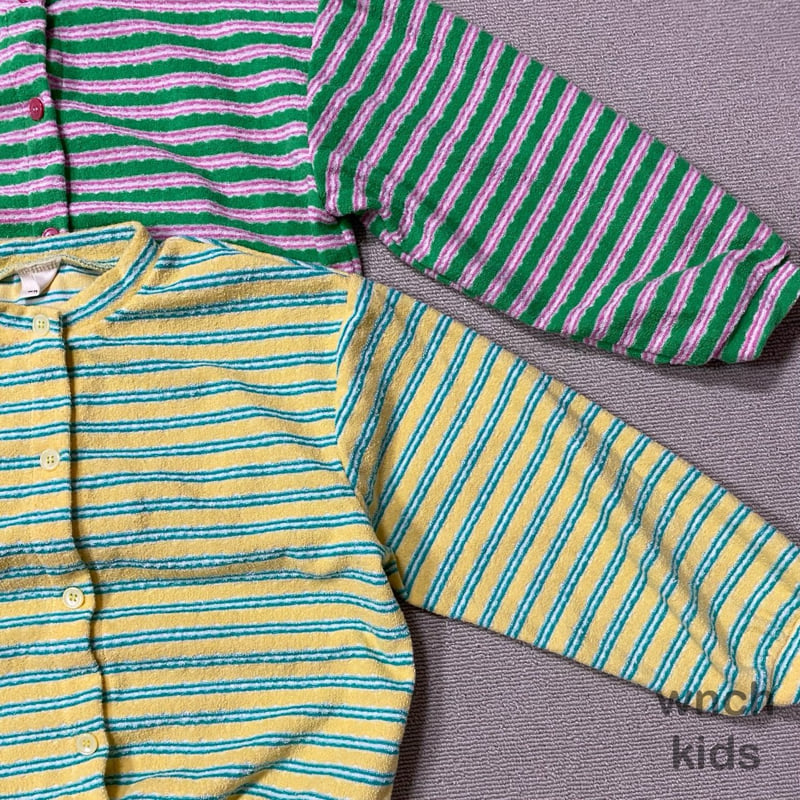 Wnch Kids - Korean Children Fashion - #kidsstore - Combi Cardigan - 7