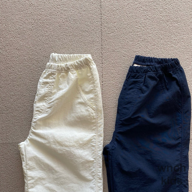 Wnch Kids - Korean Children Fashion - #kidsshorts - Rustling Jogger Pants - 4