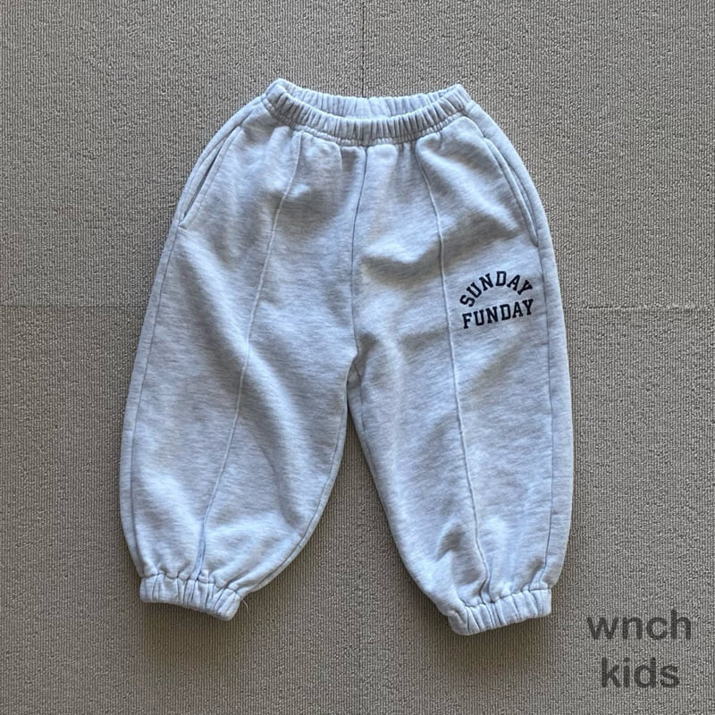 Wnch Kids - Korean Children Fashion - #kidzfashiontrend - Sunday Jogger Pants - 9