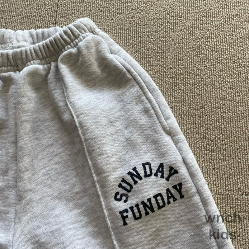Wnch Kids - Korean Children Fashion - #littlefashionista - Sunday Jogger Pants - 11