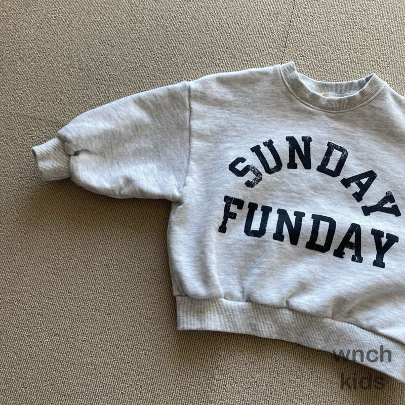 Wnch Kids - Korean Children Fashion - #littlefashionista - Sunday Sweatshirts - 8