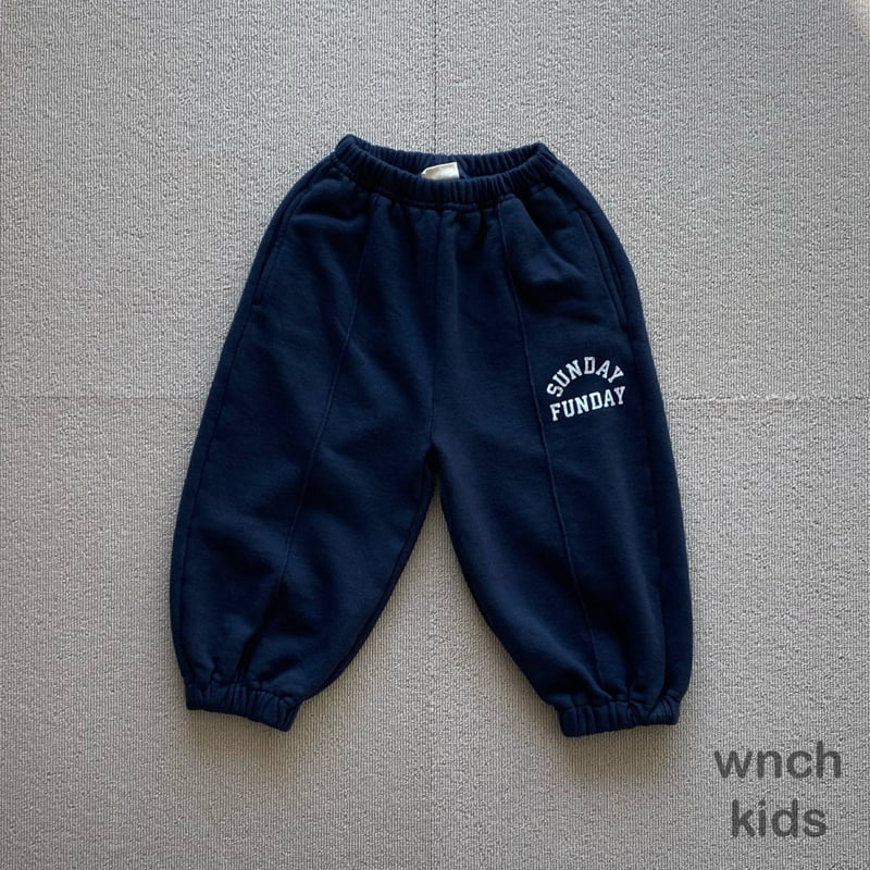 Wnch Kids - Korean Children Fashion - #magicofchildhood - Sunday Jogger Pants - 12