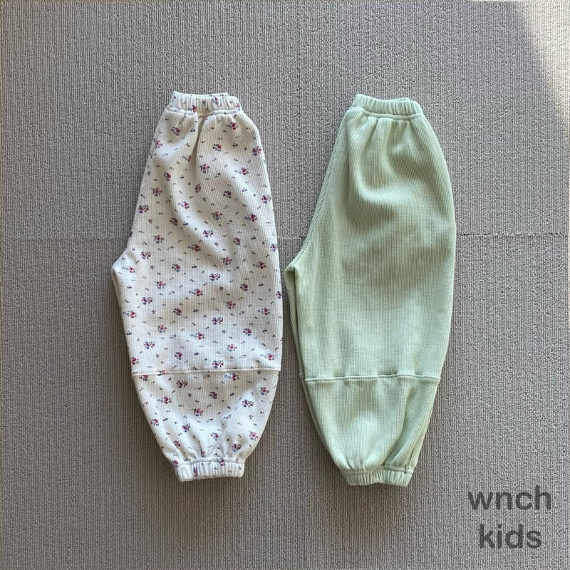 Wnch Kids - Korean Children Fashion - #minifashionista - Waffle Jogger Pants - 3