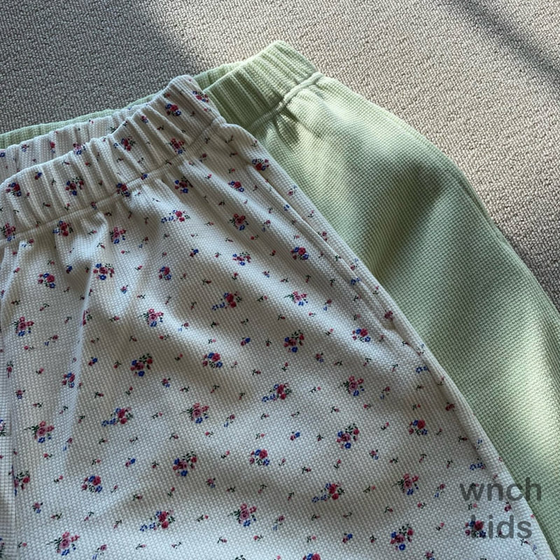 Wnch Kids - Korean Women Fashion - #momslook - Waffle Jogger Pants MOM - 3