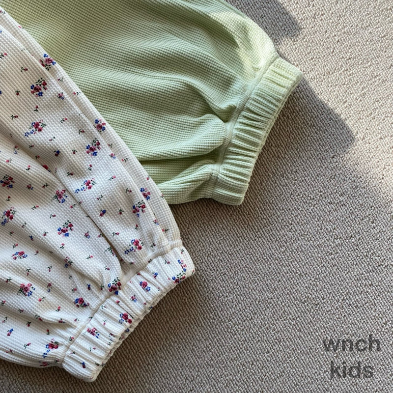 Wnch Kids - Korean Women Fashion - #momslook - Waffle Jogger Pants MOM - 4