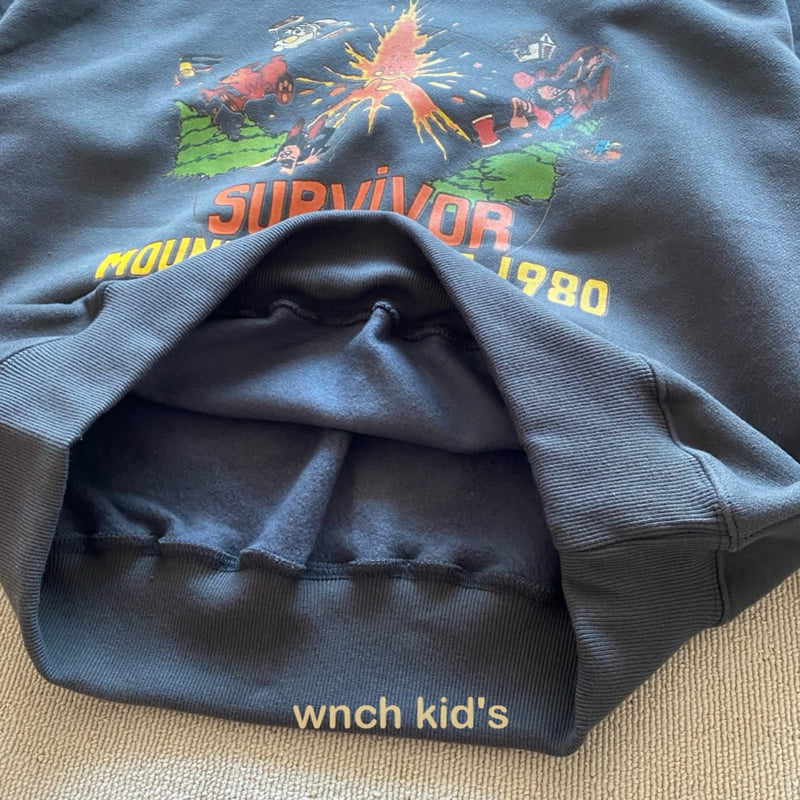 Wnch Kids - Korean Women Fashion - #vintageinspired - Survival Sweatshirts MOM - 5