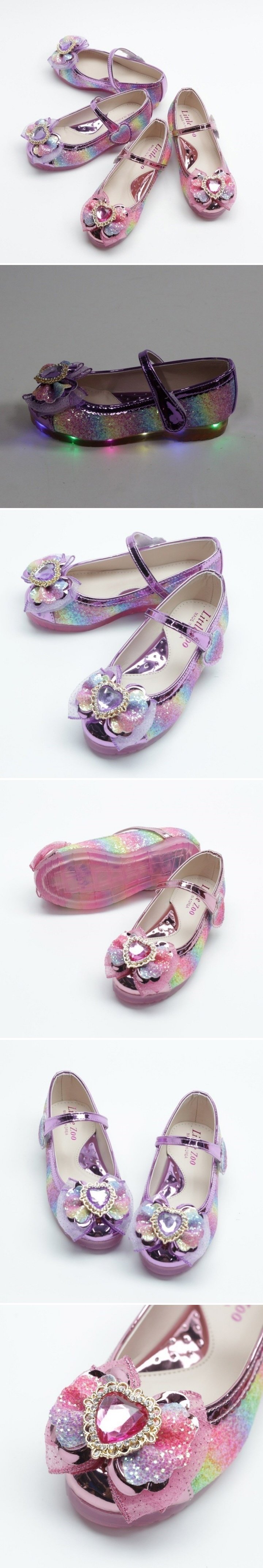 Woori Doori - Korean Children Fashion - #childofig - Little Rainbow Heart LED