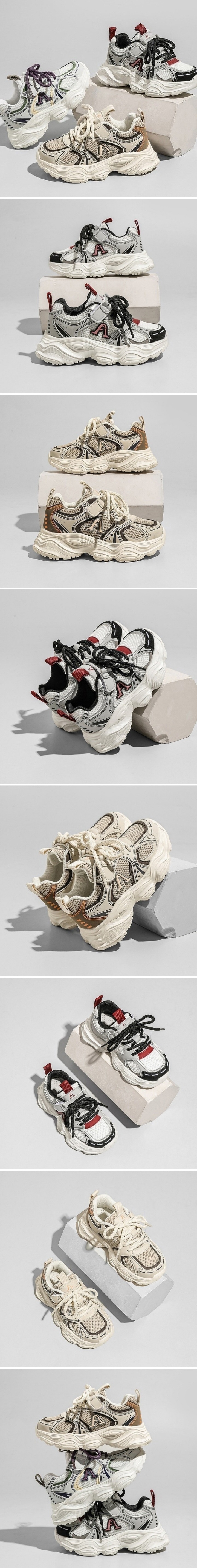 Woori Doori - Korean Children Fashion - #childofig - 4549A Log Sneakers