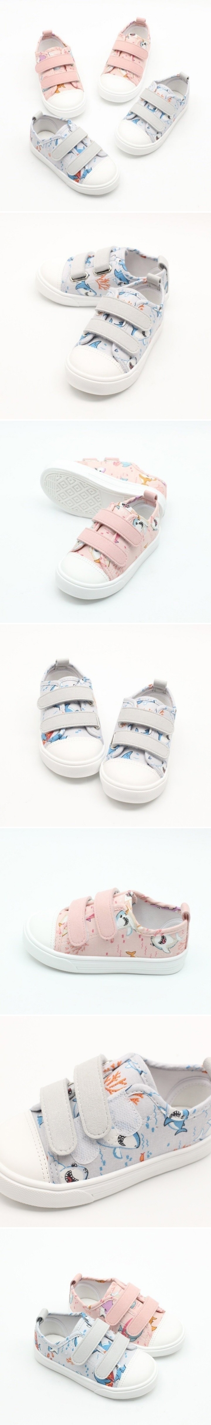 Woori Doori - Korean Children Fashion - #childrensboutique - Peekaboo Shark Slip-on