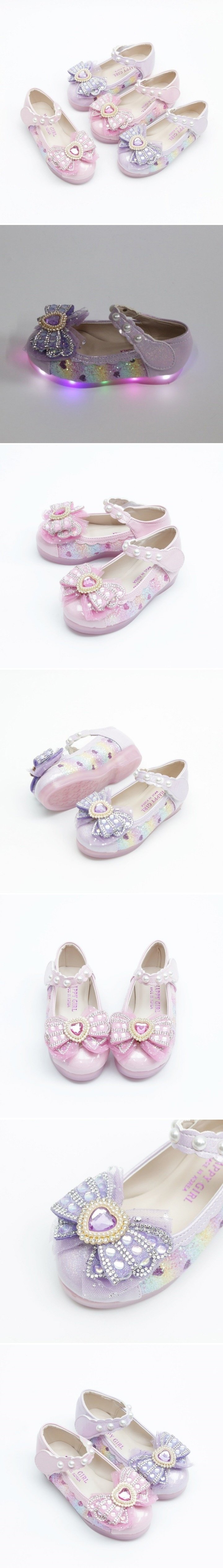 Woori Doori - Korean Children Fashion - #designkidswear - Happy Girl Love Pearl Heart LED