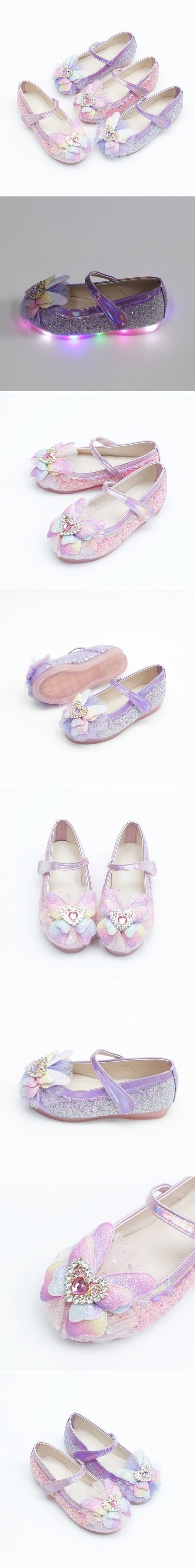 Woori Doori - Korean Children Fashion - #kidzfashiontrend - Merry M Heart Butterfly LED
