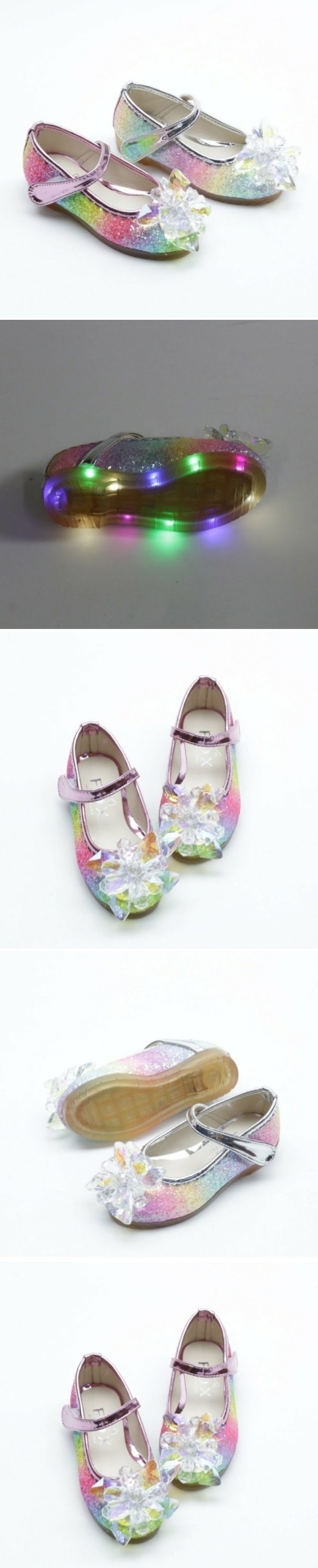 Woori Doori - Korean Children Fashion - #littlefashionista - Fox Rainbow LED Flat