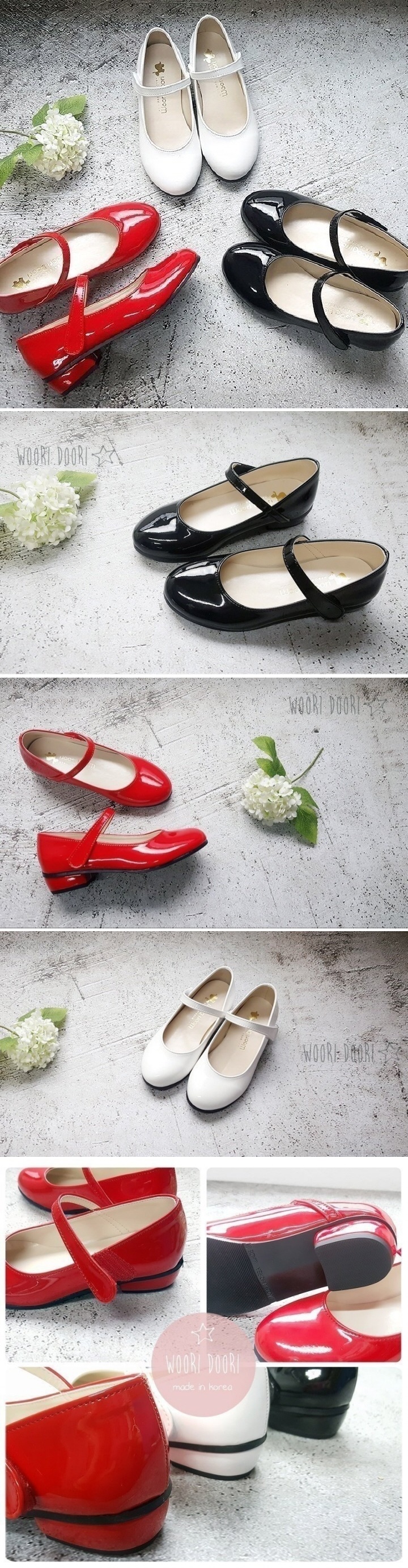 Woori Doori - Korean Children Fashion - #minifashionista - Plain Heel