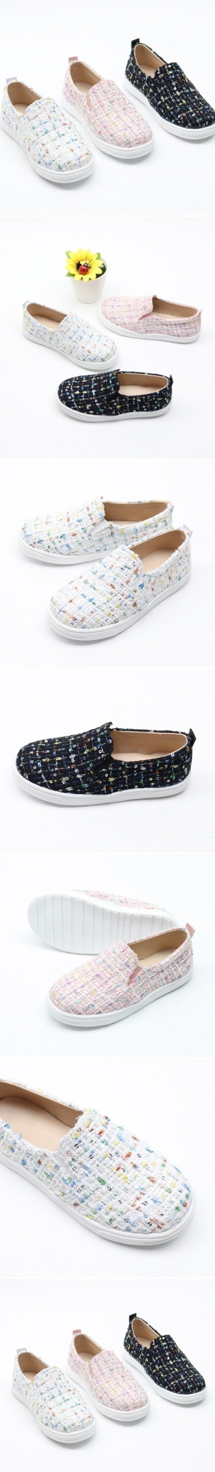 Woori Doori - Korean Children Fashion - #stylishchildhood - Tweed Slip-on