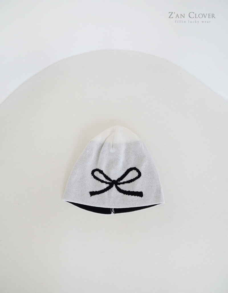 Zan Clover - Korean Children Fashion - #Kfashion4kids - Ribbon Beanie - 3