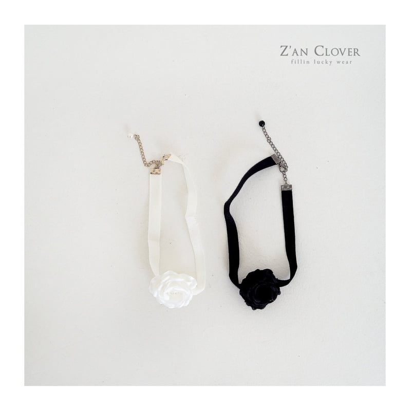 Zan Clover - Korean Children Fashion - #Kfashion4kids - Mini Rose Choker
