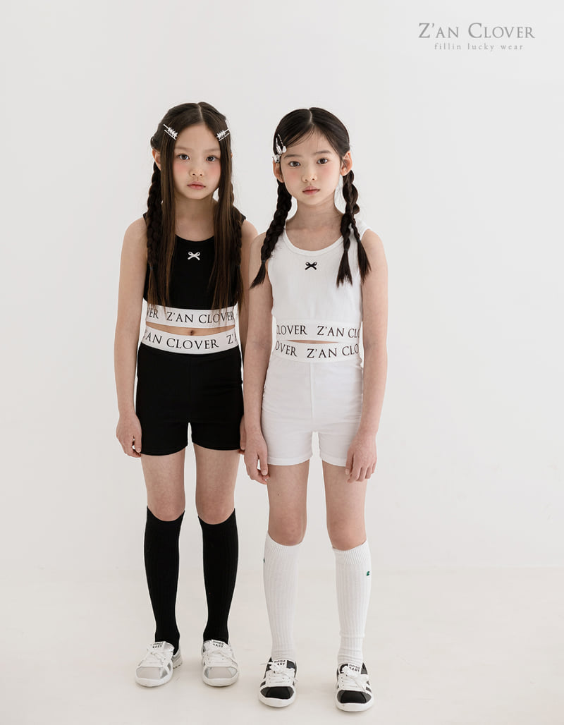 Zan Clover - Korean Children Fashion - #childofig - Banding Ribbon Crop Top - 7