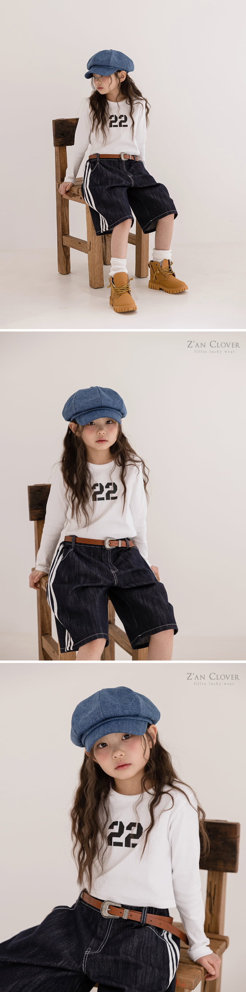 Zan Clover - Korean Children Fashion - #childofig - 22 Short Tee - 3