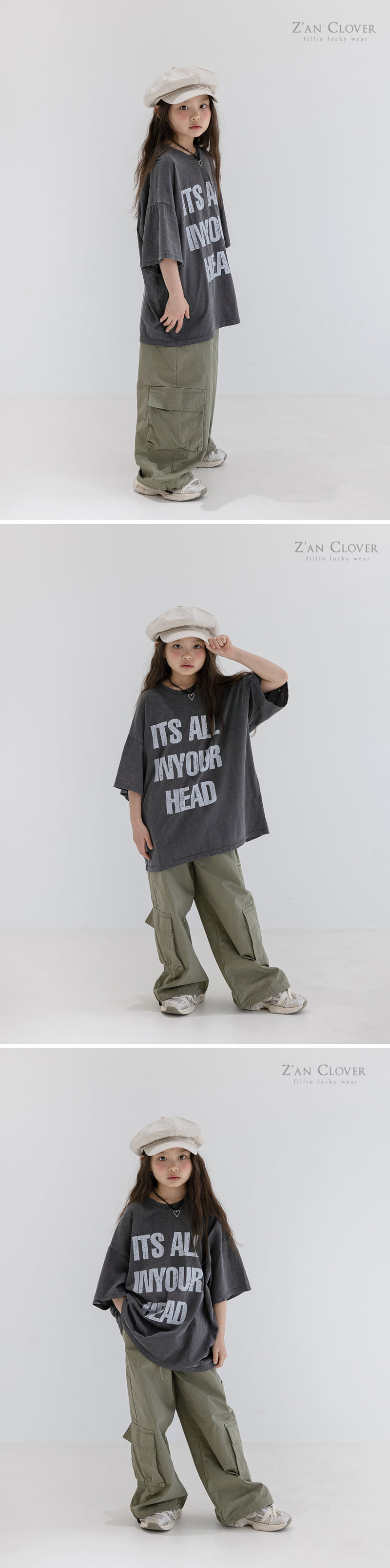 Zan Clover - Korean Children Fashion - #childofig - Under Cargo Pants - 5