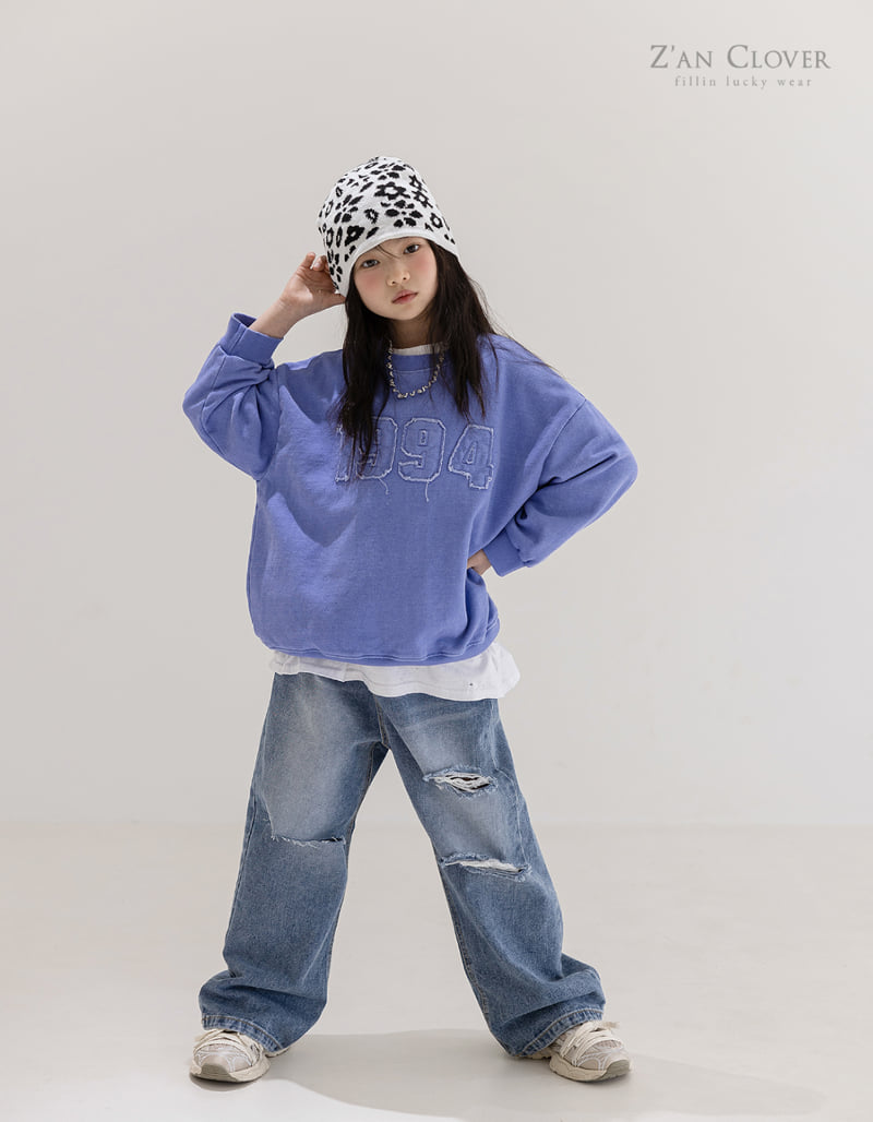Zan Clover - Korean Children Fashion - #childofig - Patch 1994 Sweatshirts - 9