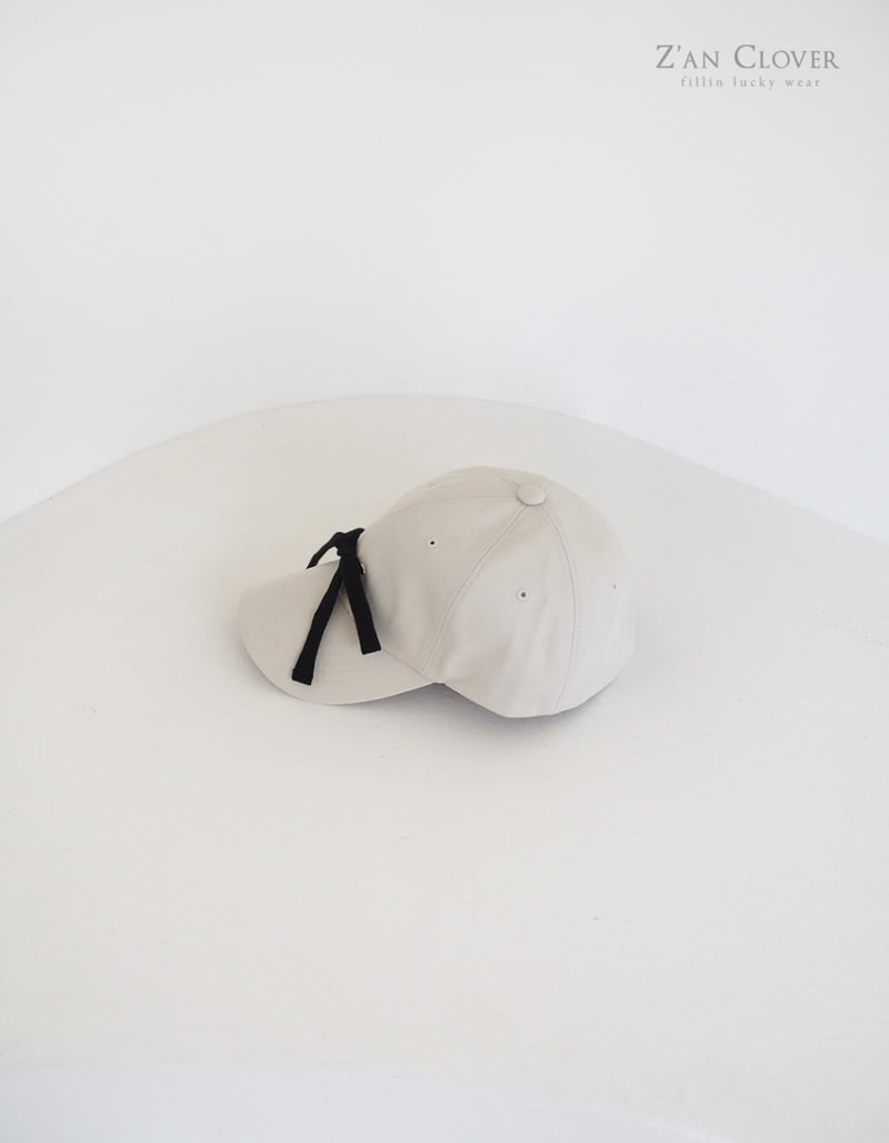 Zan Clover - Korean Children Fashion - #stylishchildhood - Vintage Ribbon Ball Cap - 4
