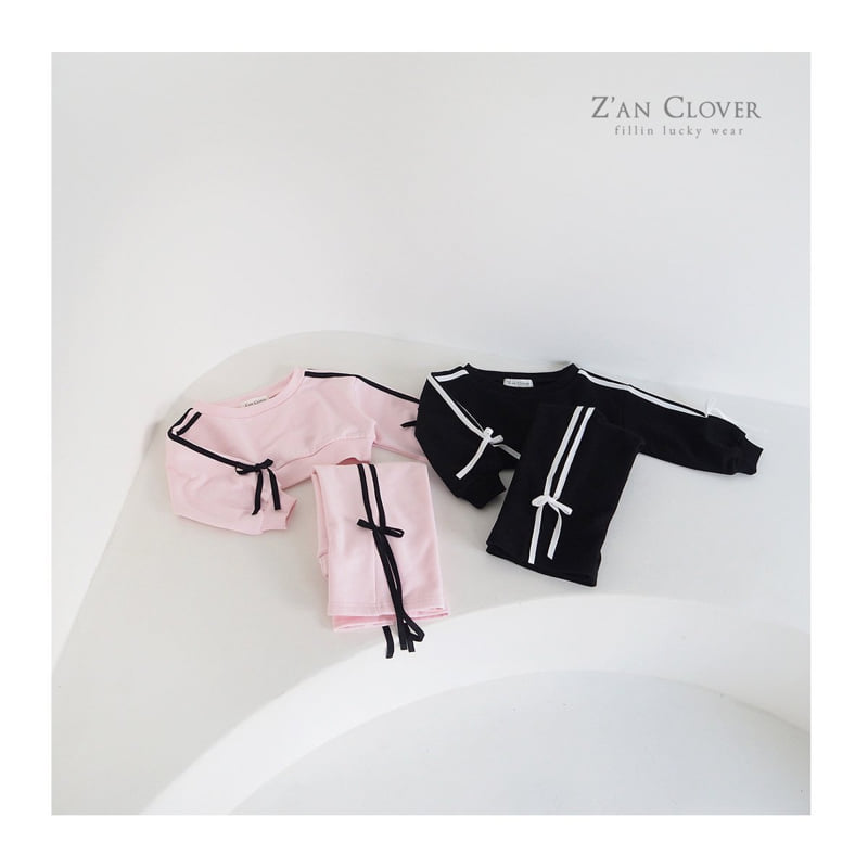 Zan Clover - Korean Children Fashion - #childofig - Off Shoulder Training Setup