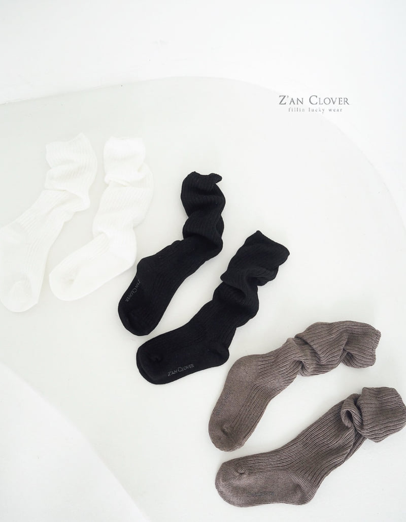 Zan Clover - Korean Children Fashion - #childrensboutique - Warmer Socks - 4