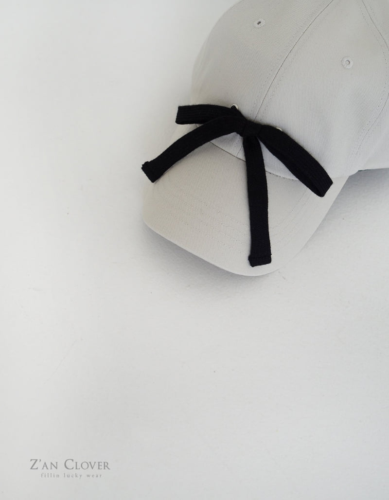 Zan Clover - Korean Children Fashion - #designkidswear - Vintage Ribbon Ball Cap - 6