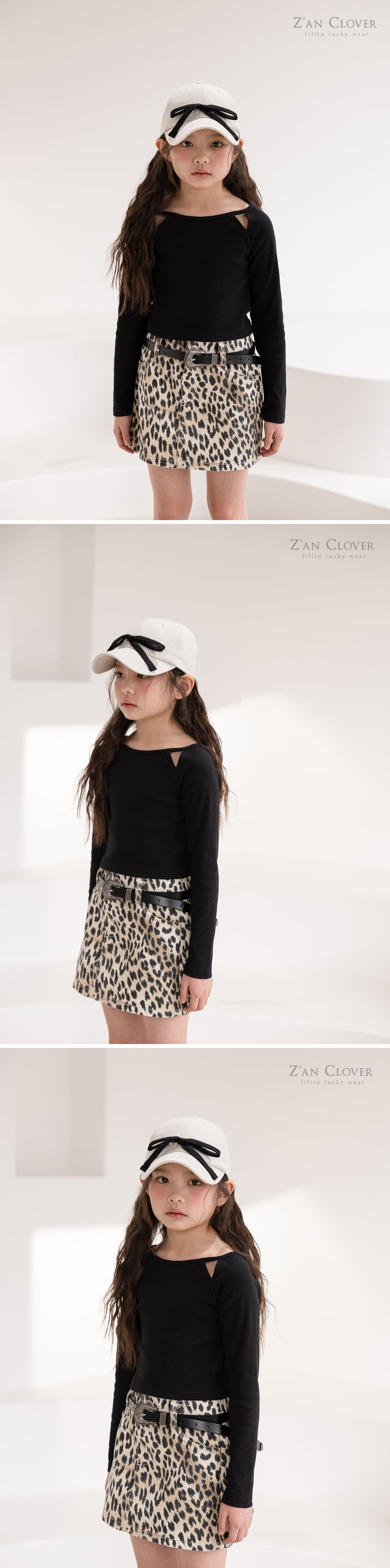 Zan Clover - Korean Children Fashion - #discoveringself - Triangle Slit Short Tee - 5