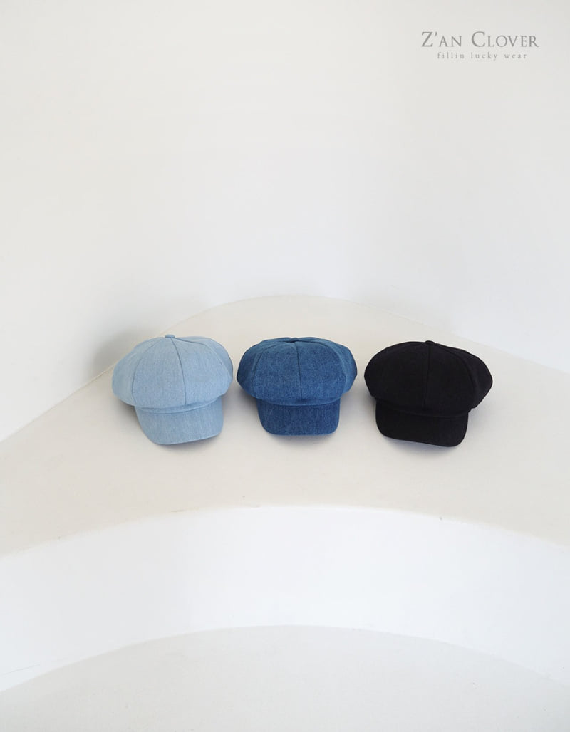 Zan Clover - Korean Children Fashion - #discoveringself - Denim Hat - 3