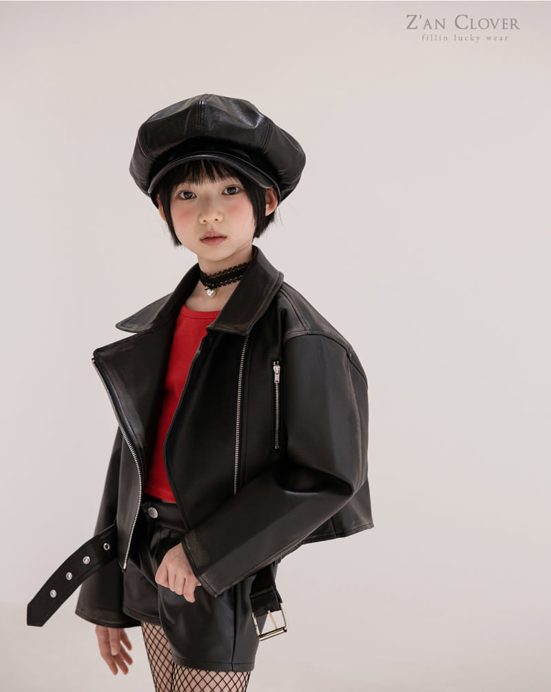 Zan Clover - Korean Children Fashion - #fashionkids - Vintage Rider Jacket - 2